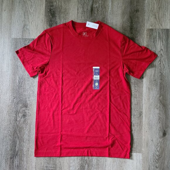 George Other - George, Red Tee, short sleeves, crew neck, Size S (34-36) NWT